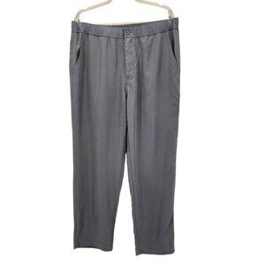 NWT Coofandy Straight Leg Lightweight Gray Pants Mens Large